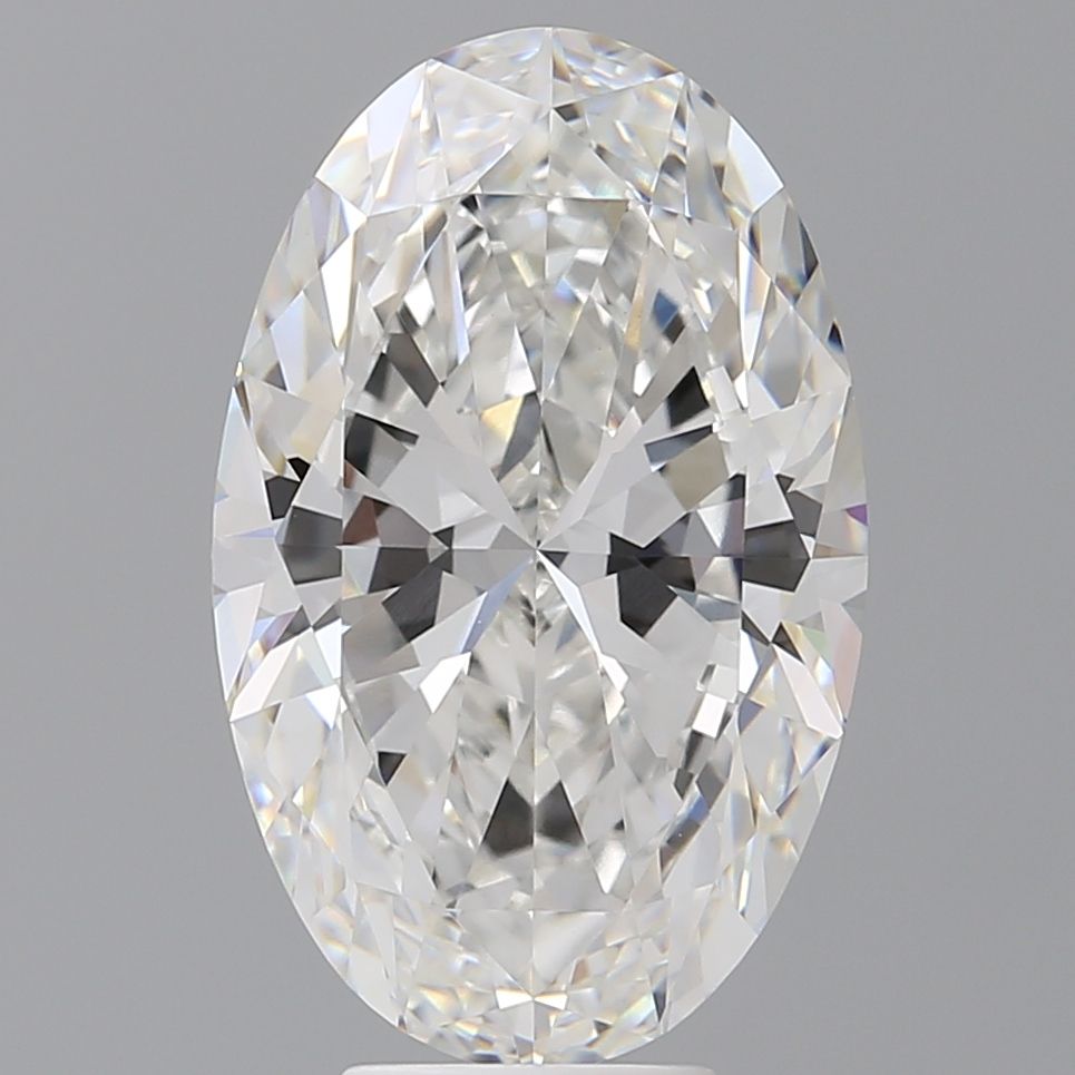 7.10 ct. oval Lab Grown Diamond front image