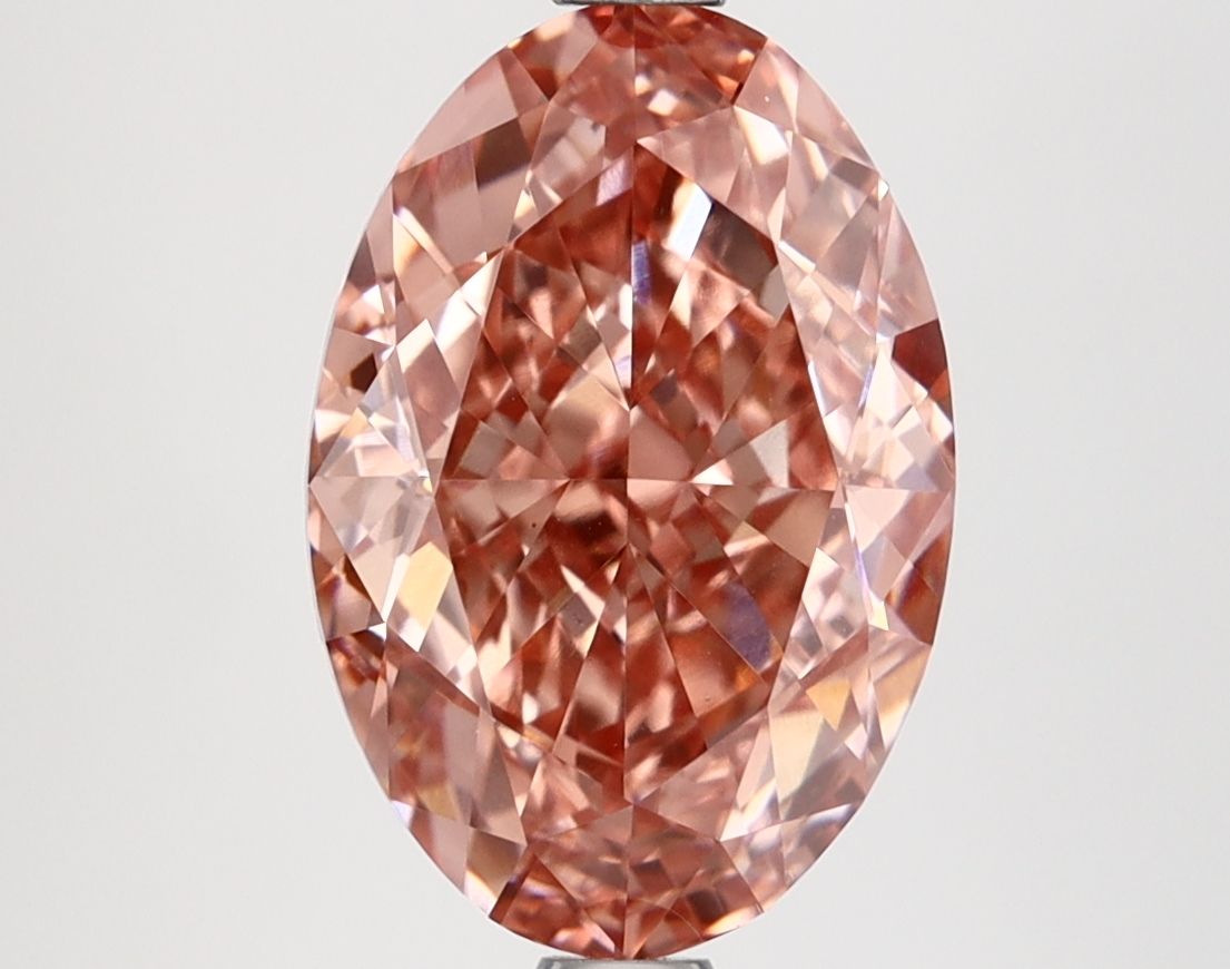4.11 ct. oval Lab Grown Diamond front image