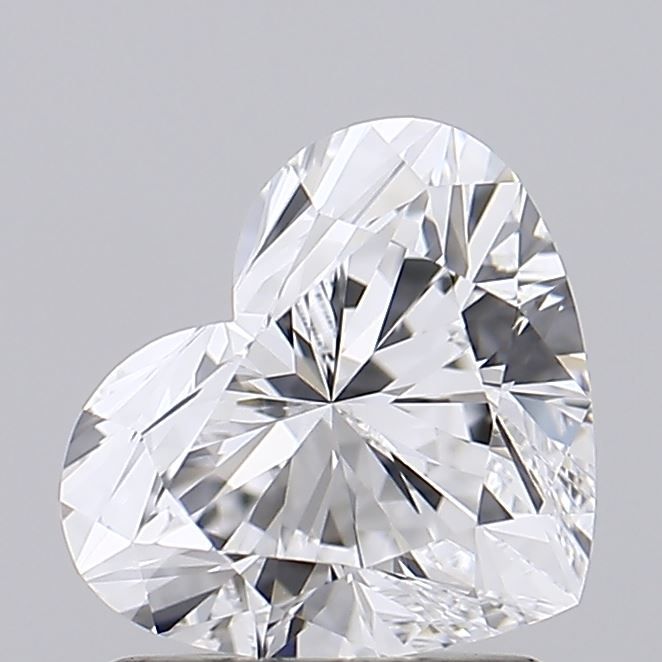 1.38 ct. heart Lab Grown Diamond front image