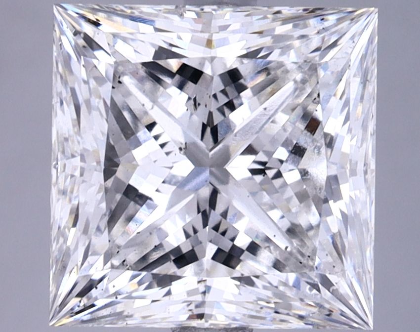 4.14 ct. princess Lab Grown Diamond front image