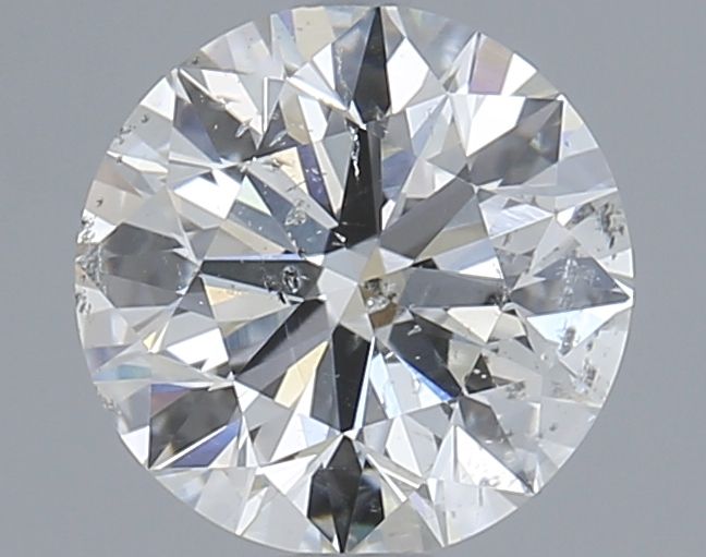 Diamant Rond 1.61 ct - Couleur G - Pureté SI2
