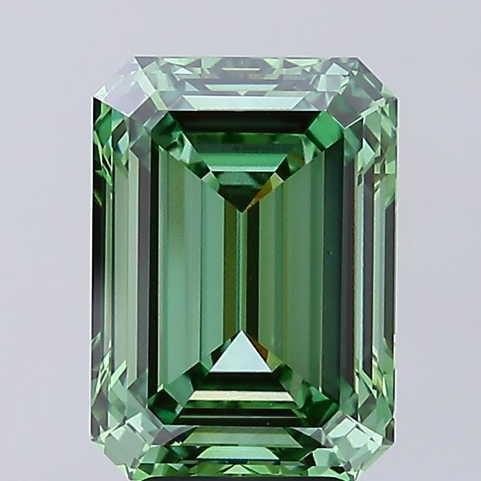 5.07 ct. emerald Lab Grown Diamond front image