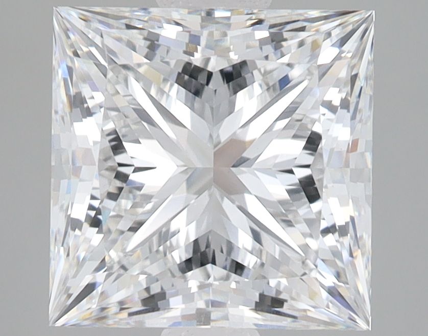 4.08 ct. princess Lab Grown Diamond front image
