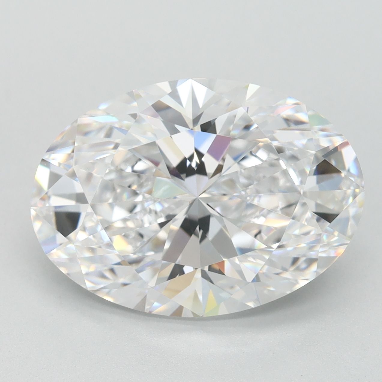 4.67 ct. oval Lab Grown Diamond front image