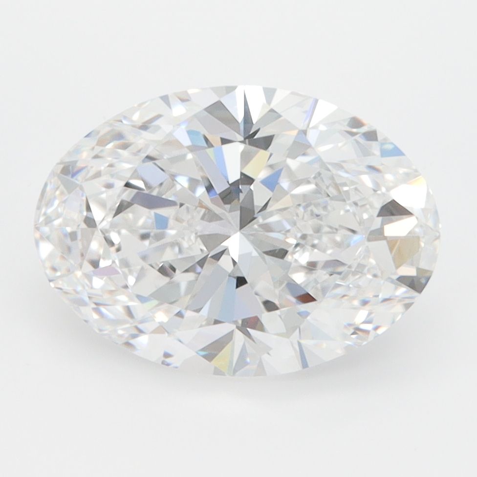 3.02 ct. oval Lab Grown Diamond front image