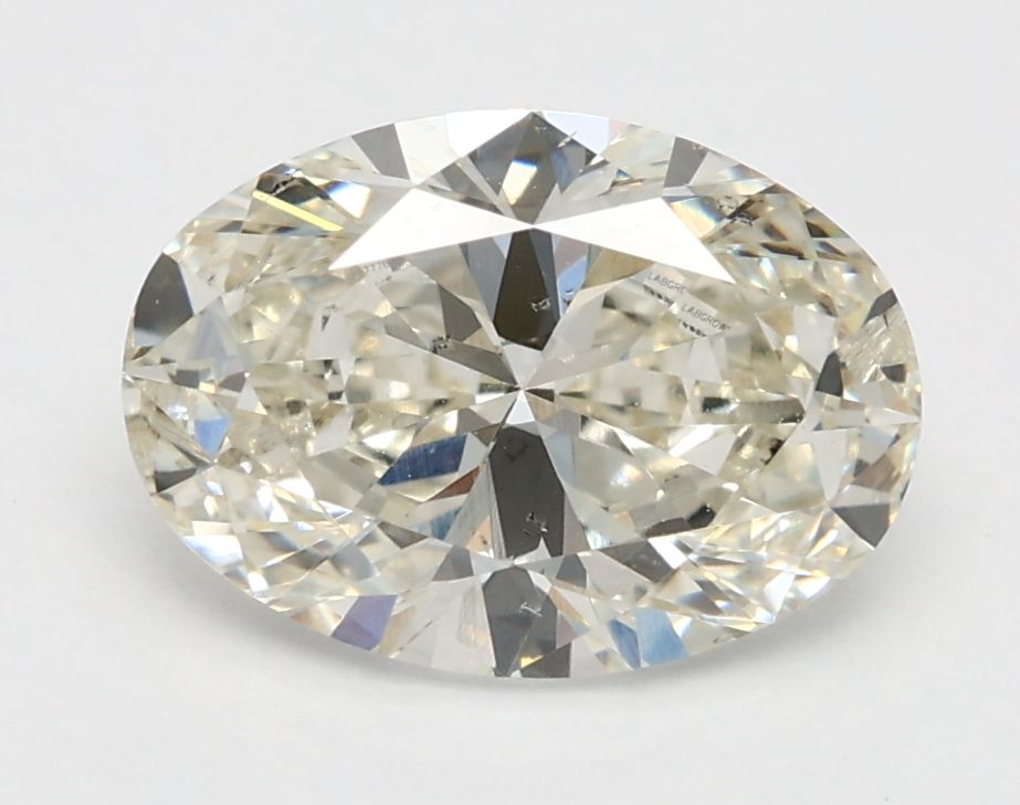 1.71 ct. oval Lab Grown Diamond front image