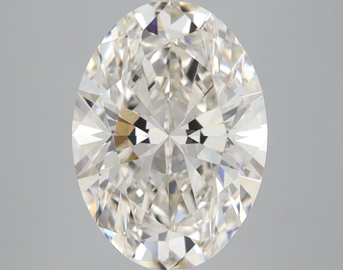 3.70 ct. oval Lab Grown Diamond front image