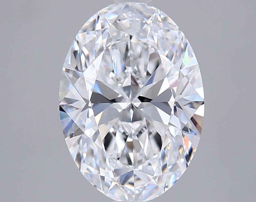 2.08 ct. oval Lab Grown Diamond front image