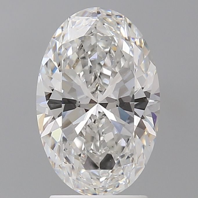2.55 ct. oval Lab Grown Diamond front image