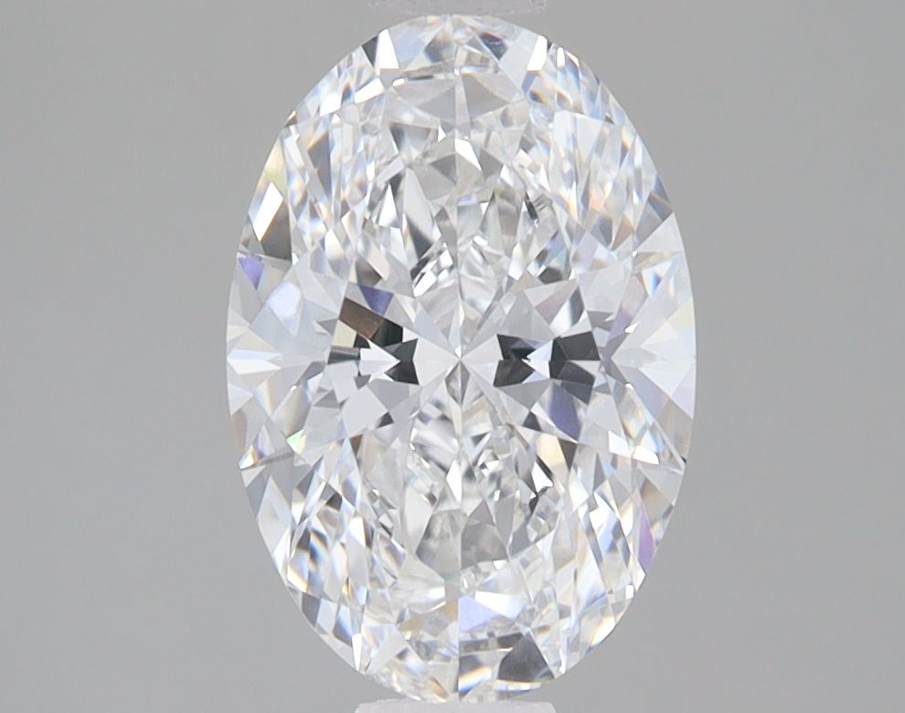 2.07 ct. oval Lab Grown Diamond front image