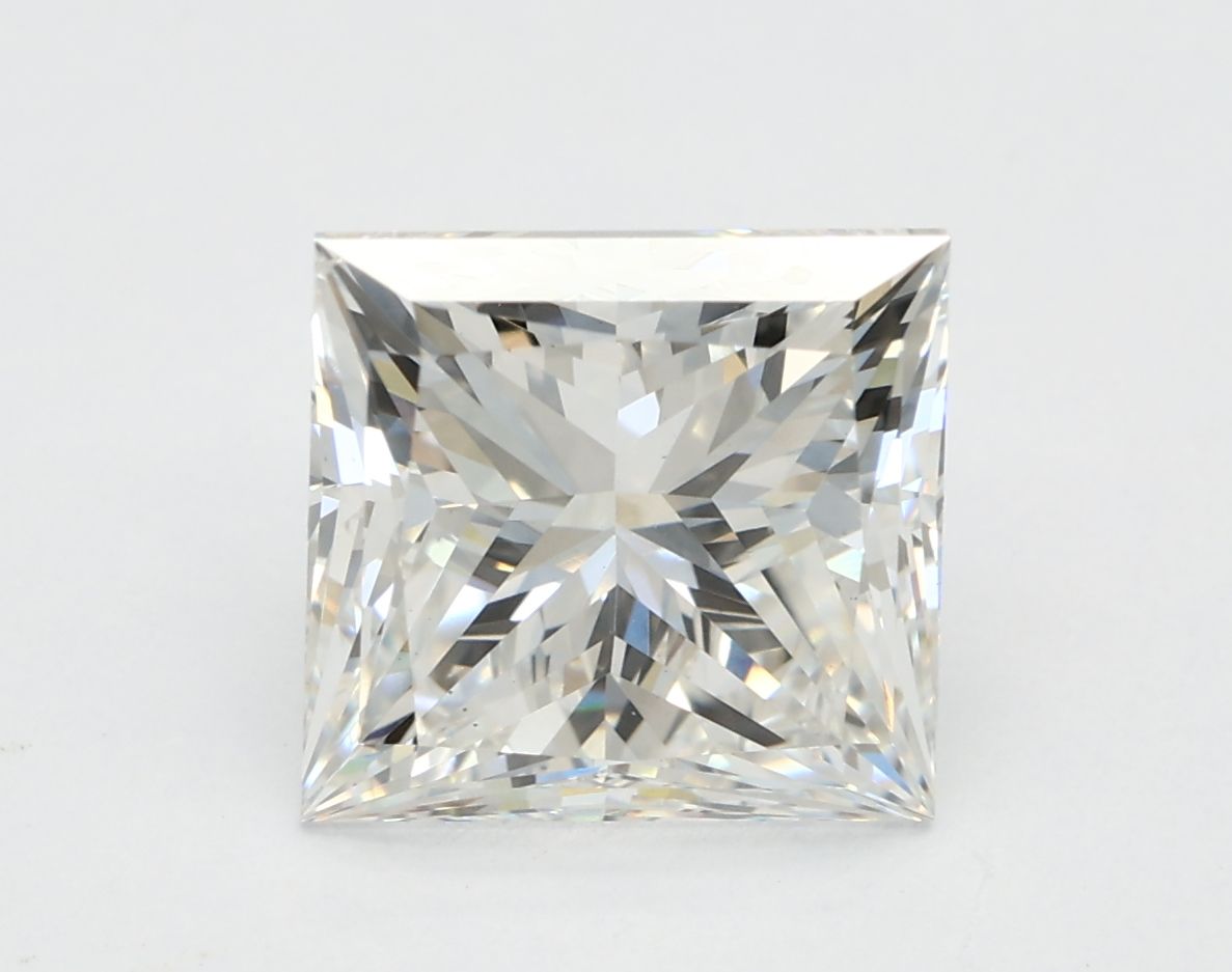 3.02 ct. princess Lab Grown Diamond front image