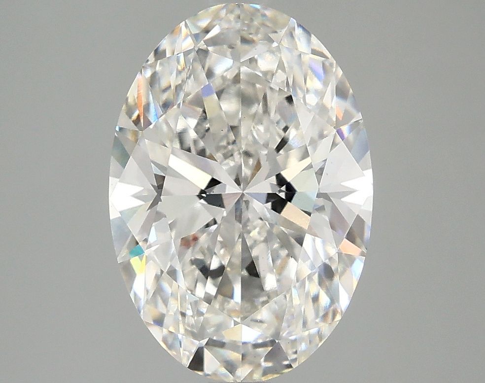 2.89 ct. oval Lab Grown Diamond front image