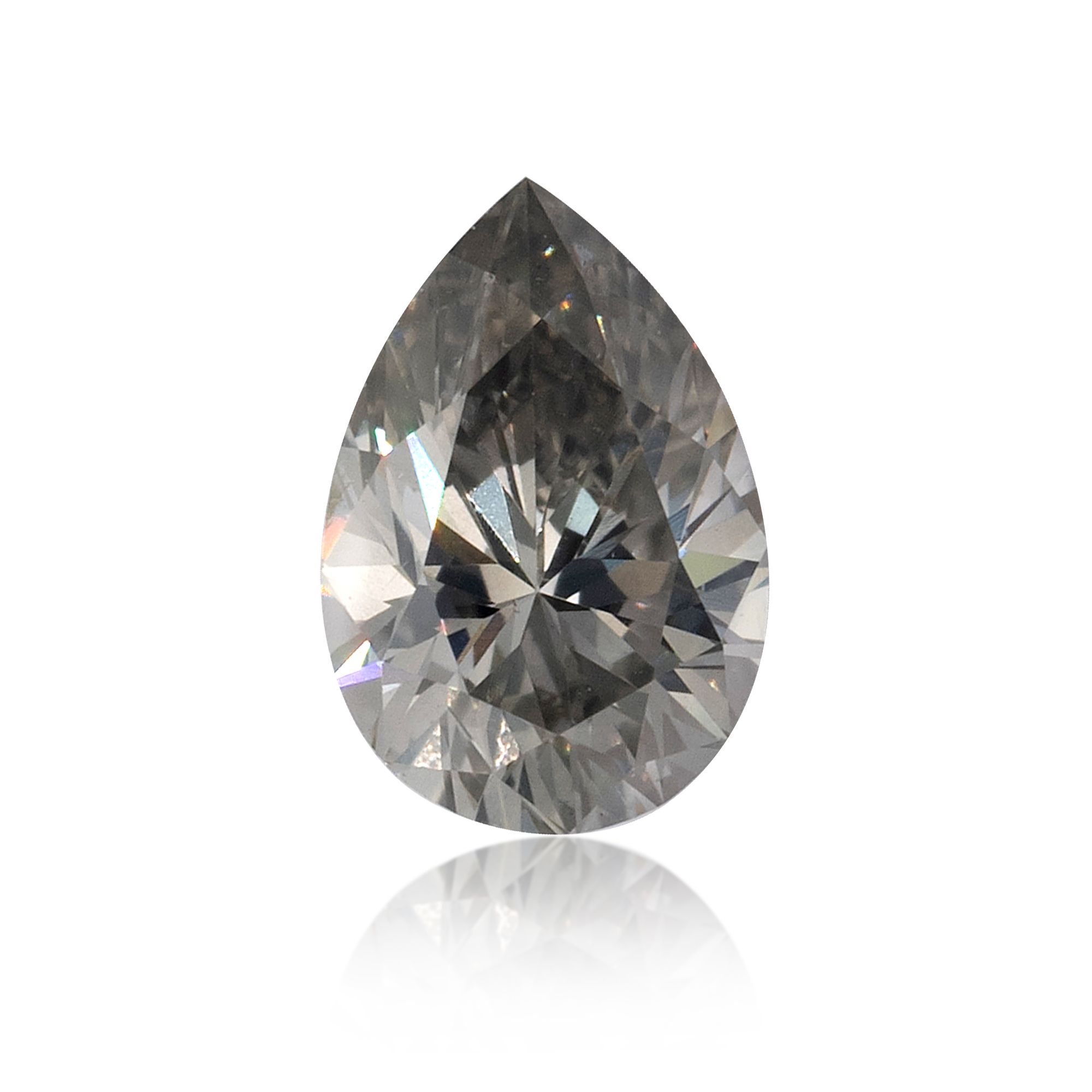 Diament 0.19 ct Fancy Light Gray/SI1