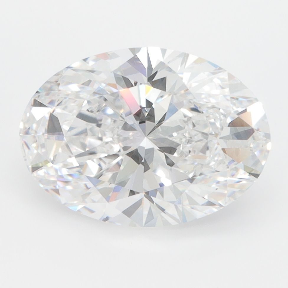 3.24 ct. oval Lab Grown Diamond front image
