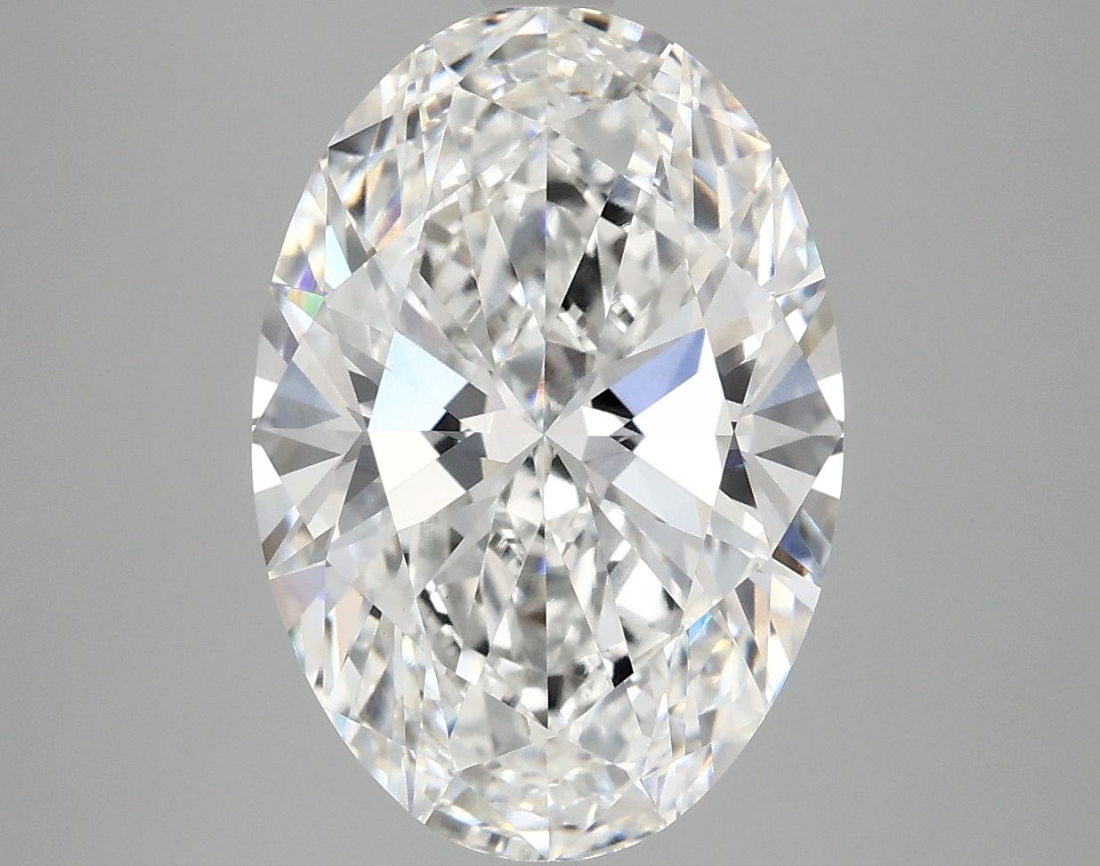 5.04 ct. oval Lab Grown Diamond front image