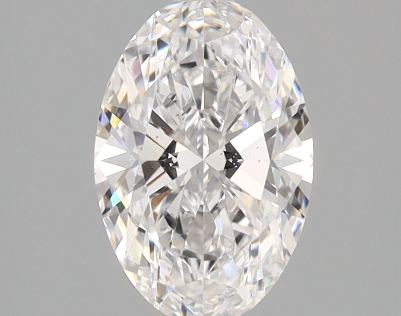 1.24 ct. oval Lab Grown Diamond front image