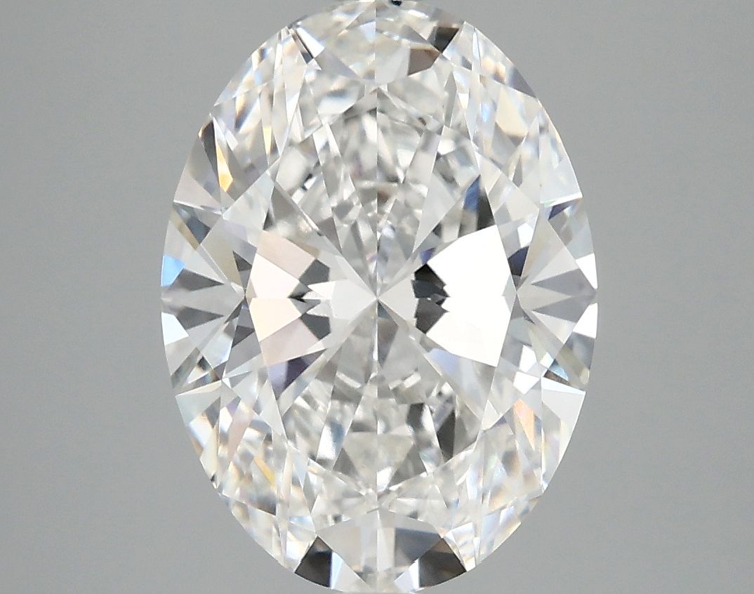 3.88 ct. oval Lab Grown Diamond front image