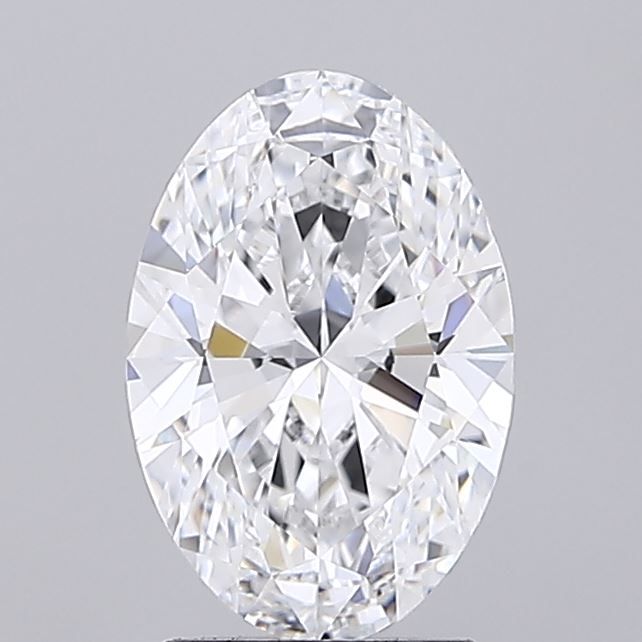 2.05 ct. oval Lab Grown Diamond front image