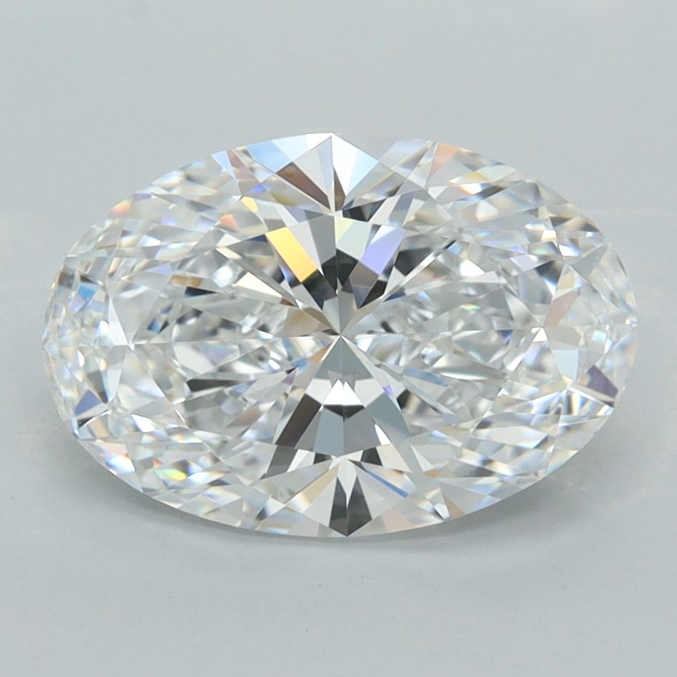 2.76 ct. oval Lab Grown Diamond front image