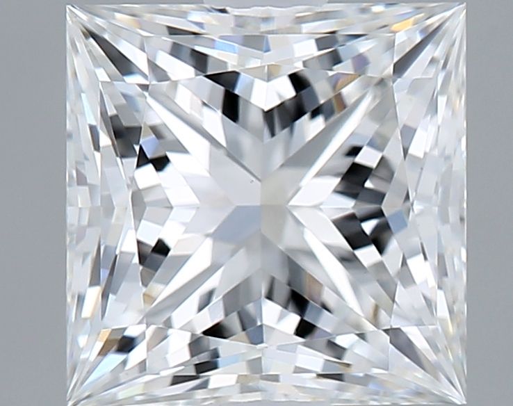 1.56 ct lab-grown Princess Diamond