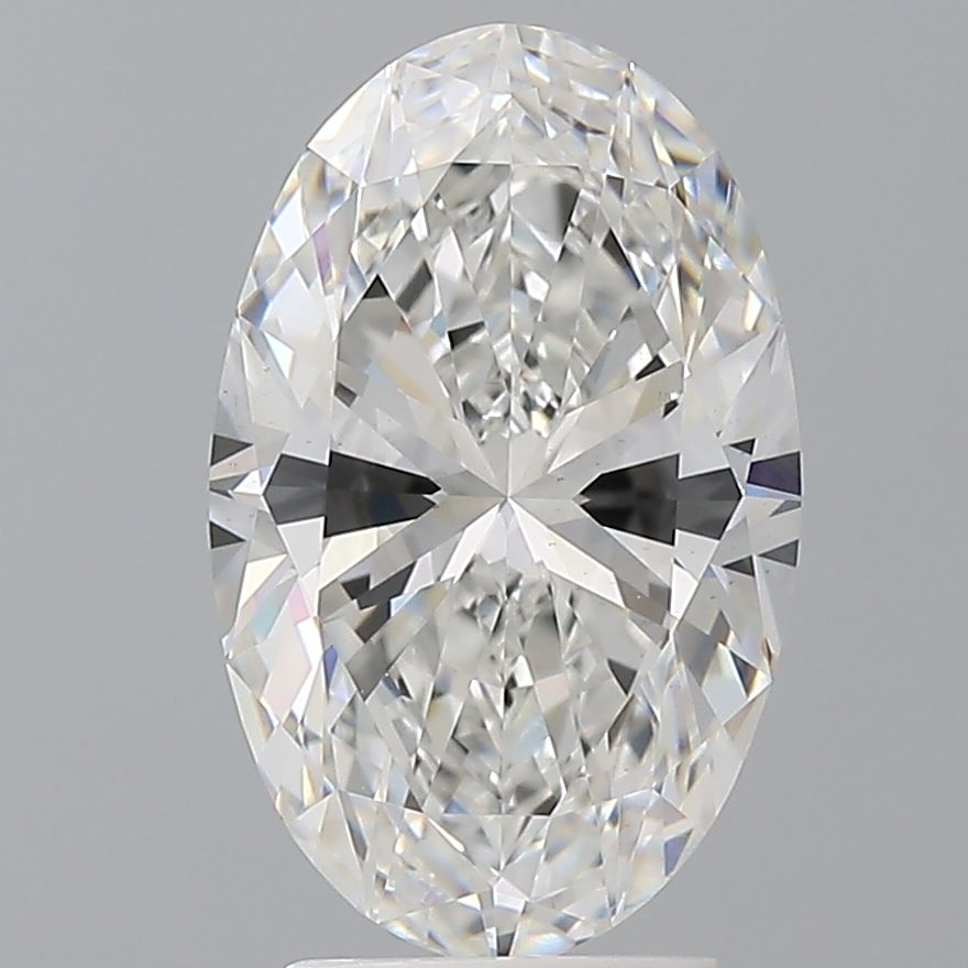 3.52 ct. oval Lab Grown Diamond front image