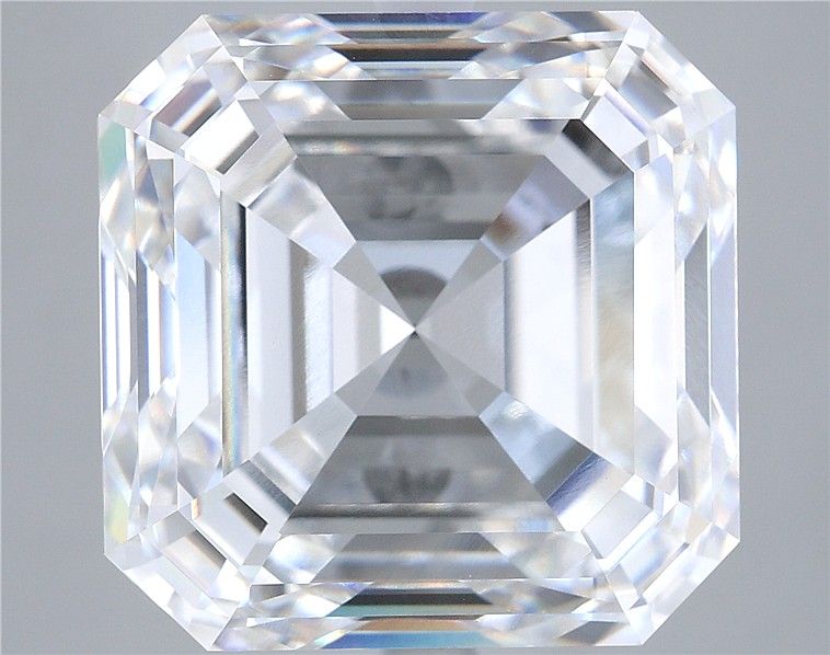 13.02 carat f VVS2 EX Cut GIA asscher diamond