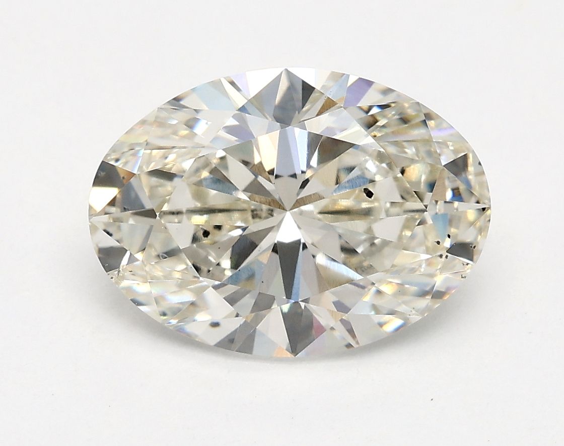 2.07 ct. oval Lab Grown Diamond front image