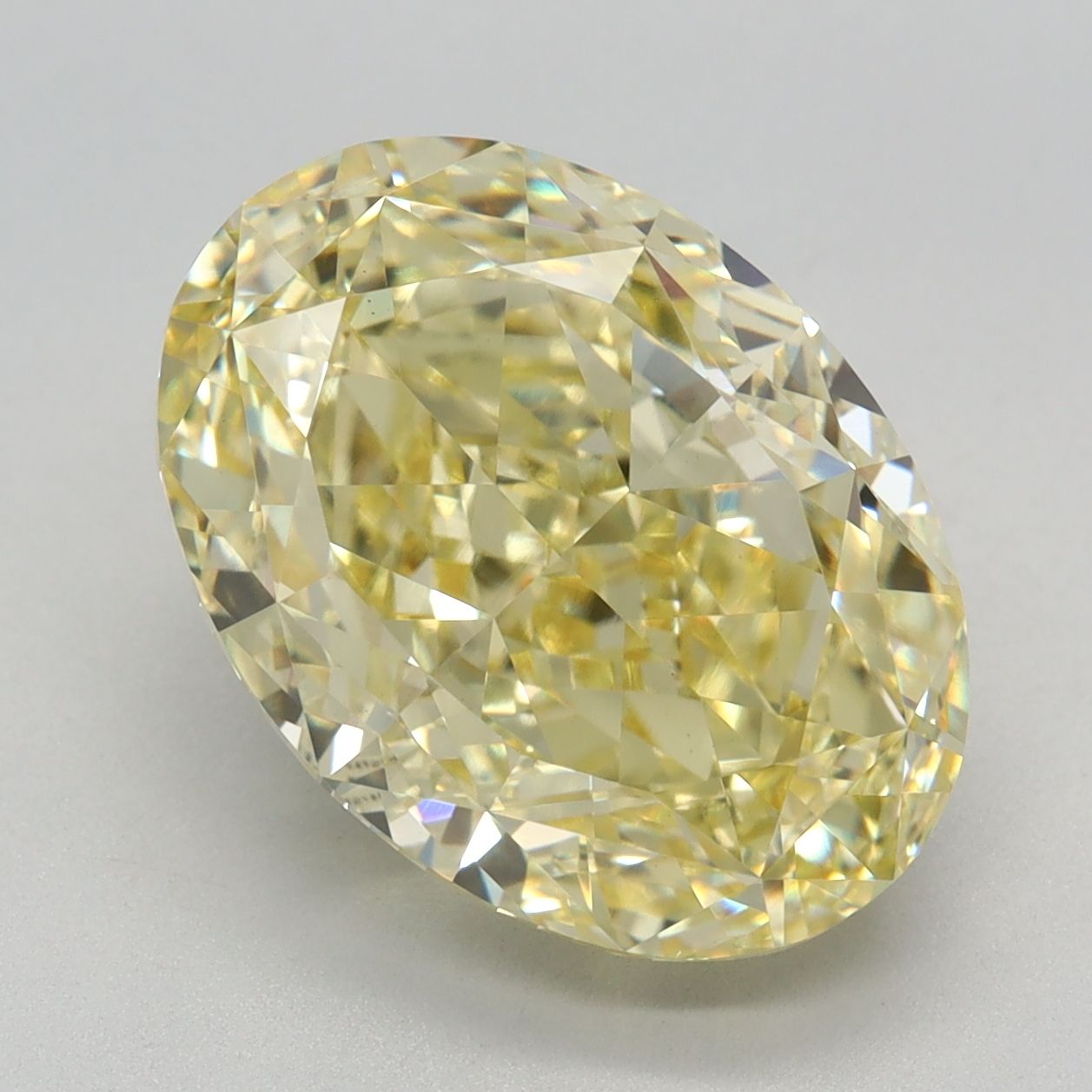 5.76 ct. oval Lab Grown Diamond front image