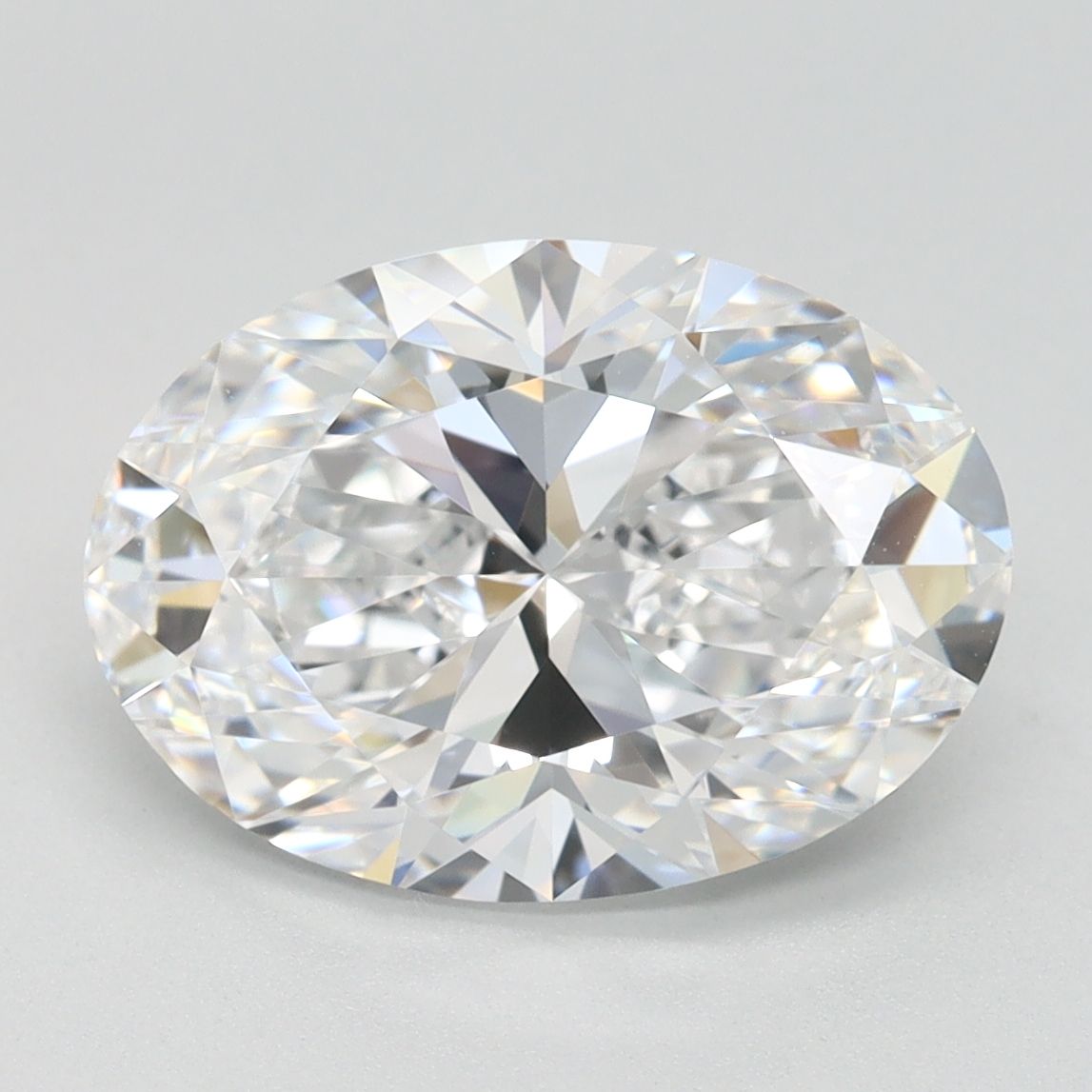 3.07 ct. oval Lab Grown Diamond front image