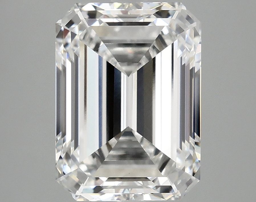 3.71 ct. emerald Lab Grown Diamond front image