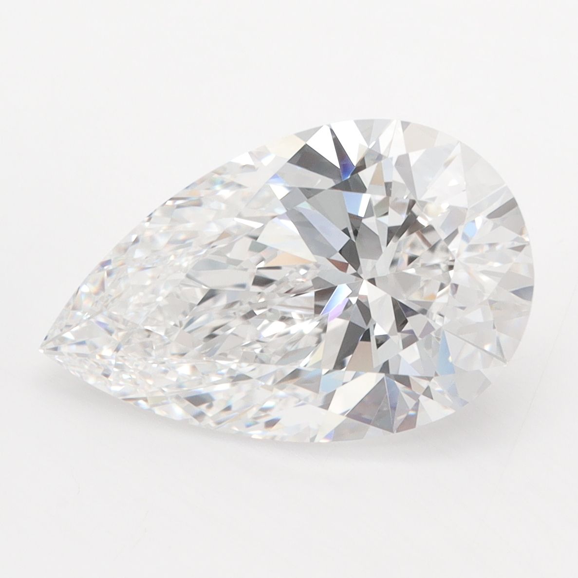 4.10 ct. pear Lab Grown Diamond front image