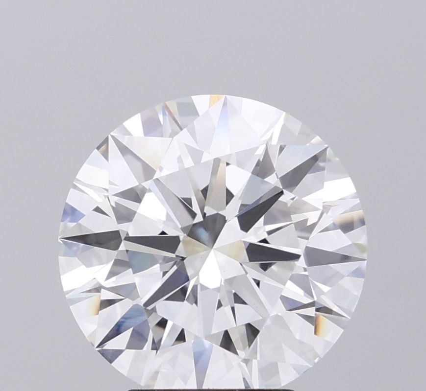 6.01 ct. round Lab Grown Diamond front image