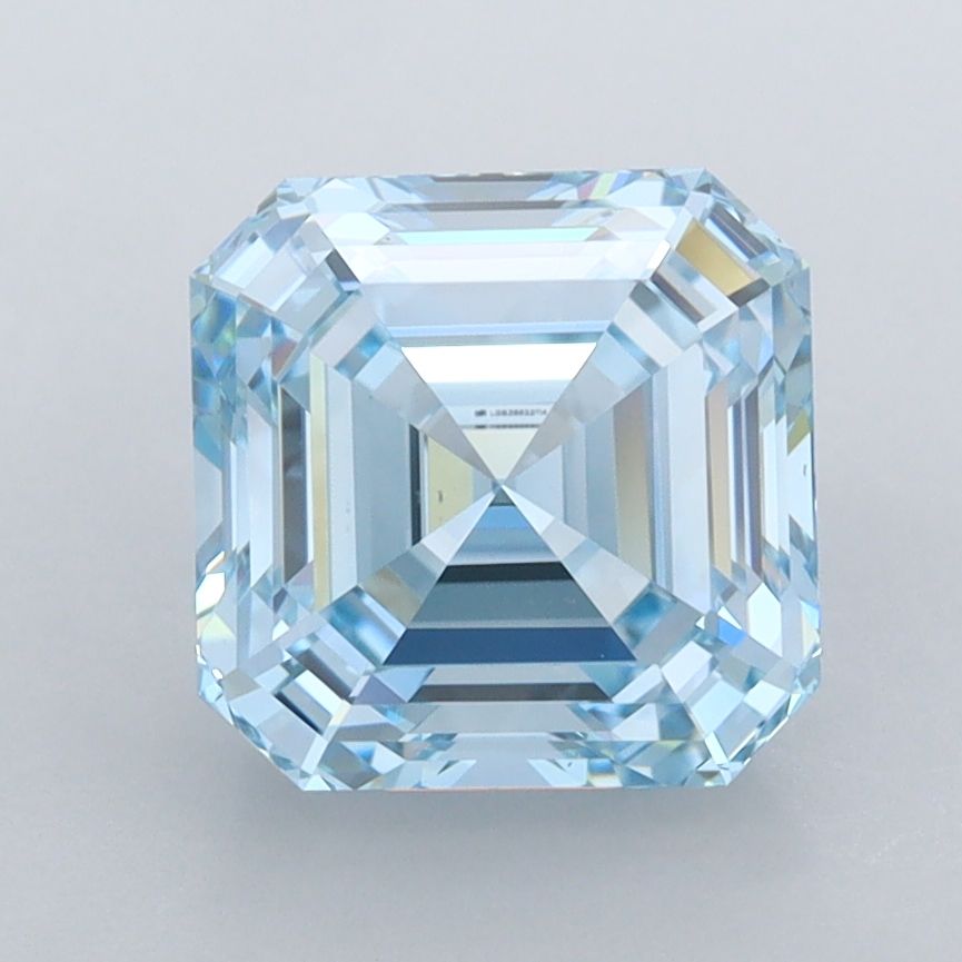 2.73 ct lab-grown Asscher Diamond