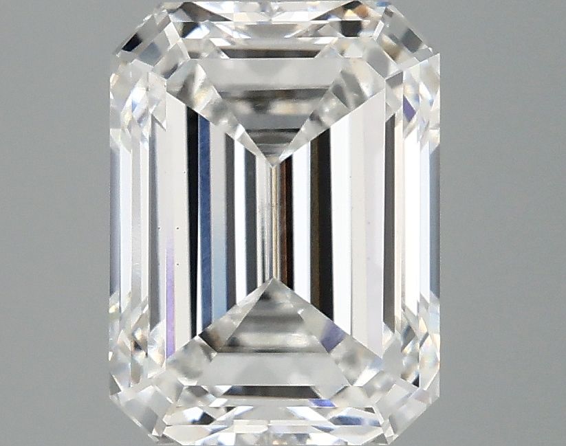 3.21 ct. emerald Lab Grown Diamond front image