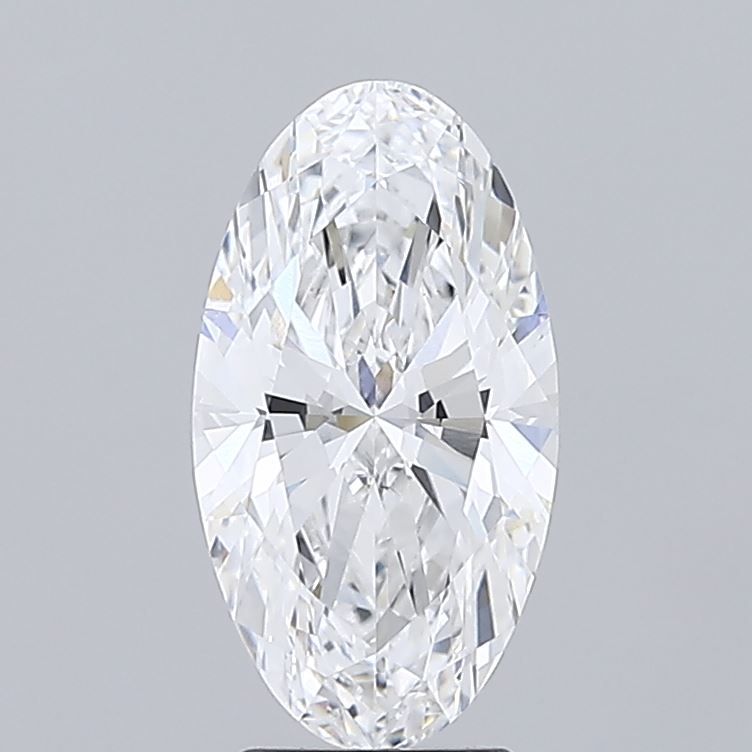 3.00 ct. oval Lab Grown Diamond front image