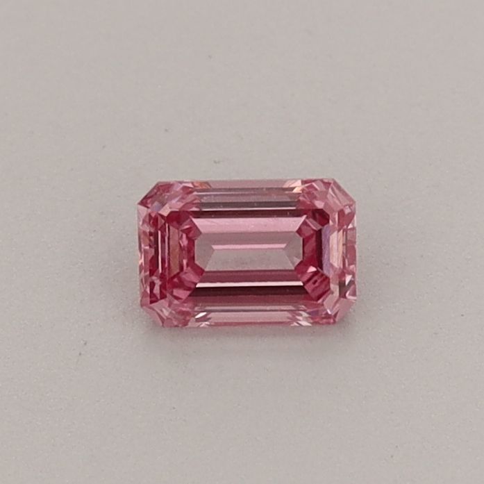 0.24 CT Fancy Intense Pink EMERALD