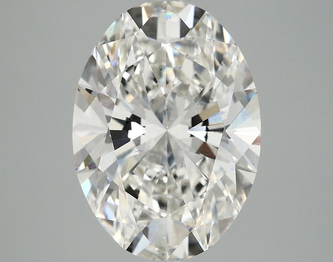 5.09 ct. oval Lab Grown Diamond front image
