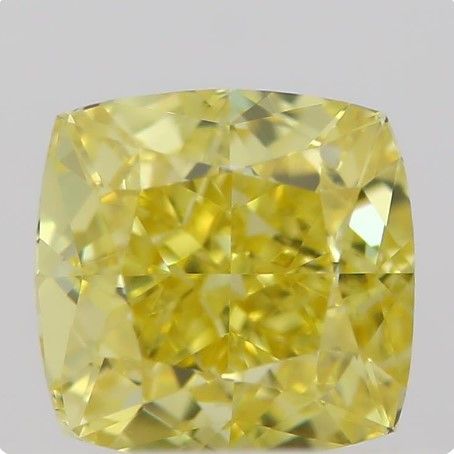 Diament 0.45 ct Fancy Intense Yellow/VVS2