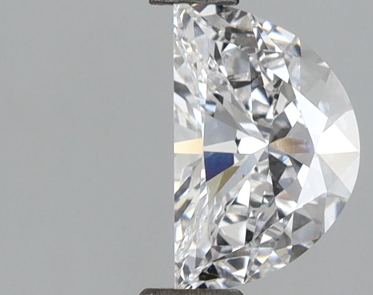 0.72 ct lab-grown Half moon Diamond