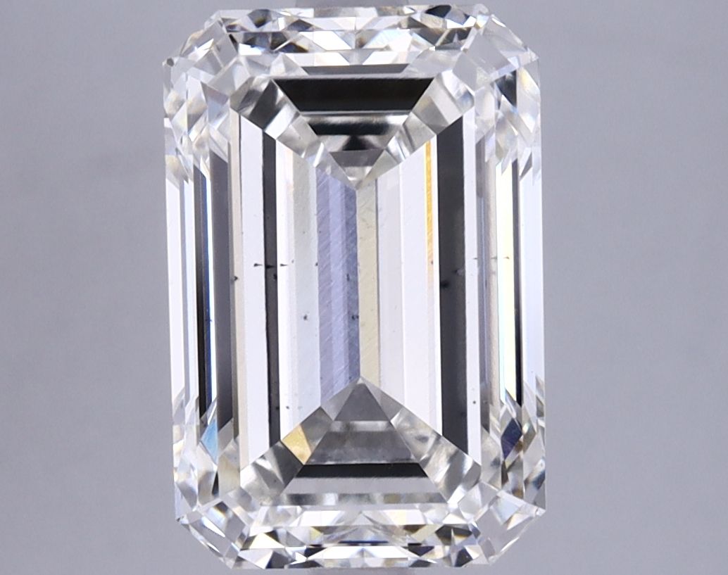 3.97 ct. emerald Lab Grown Diamond front image