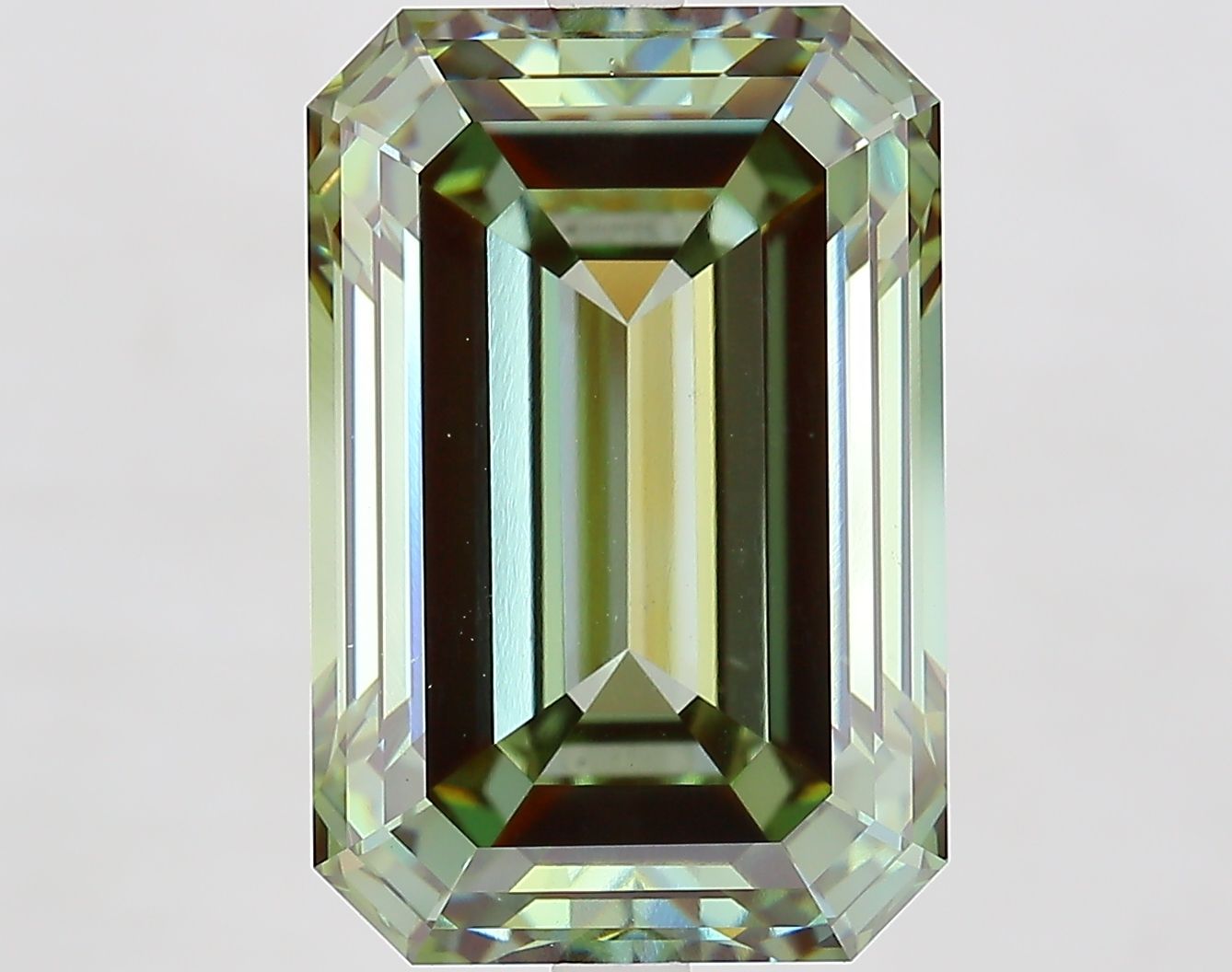 11.06 ct. emerald Lab Grown Diamond front image