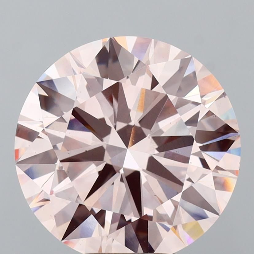 6.08 ct. round Lab Grown Diamond front image