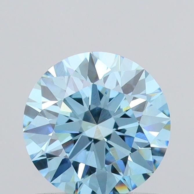 0.73 CT Fancy Vivid Blue ROUND