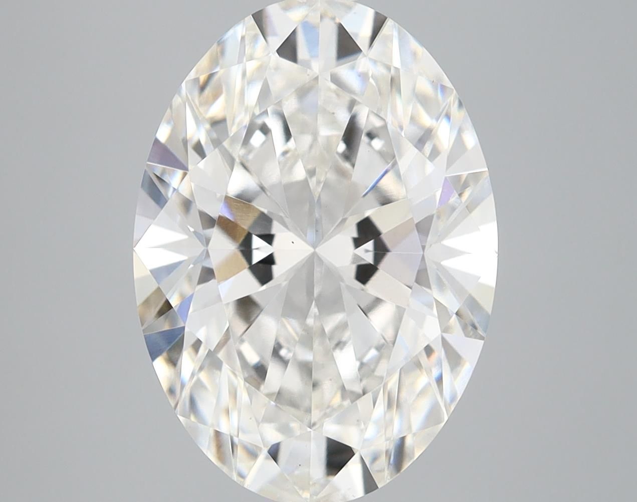 3.59 ct. oval Lab Grown Diamond front image