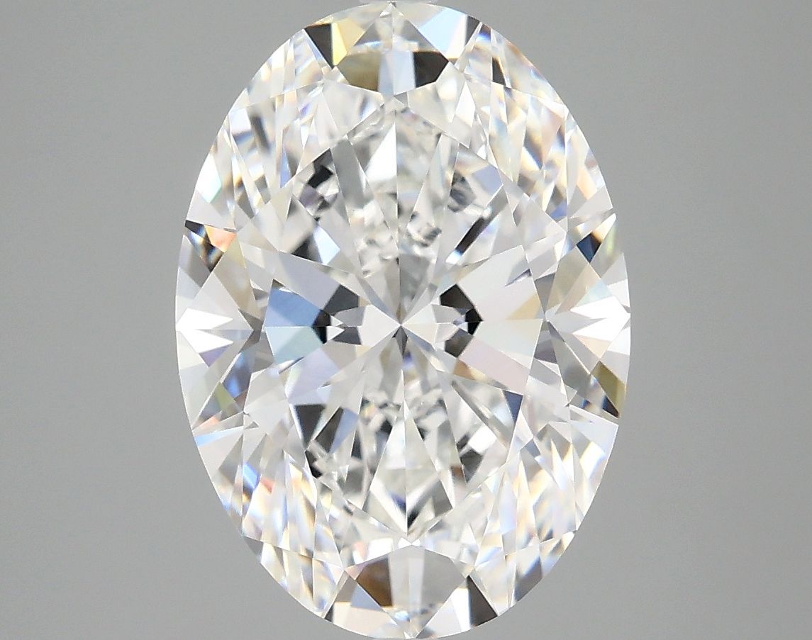 5.01 ct. oval Lab Grown Diamond front image