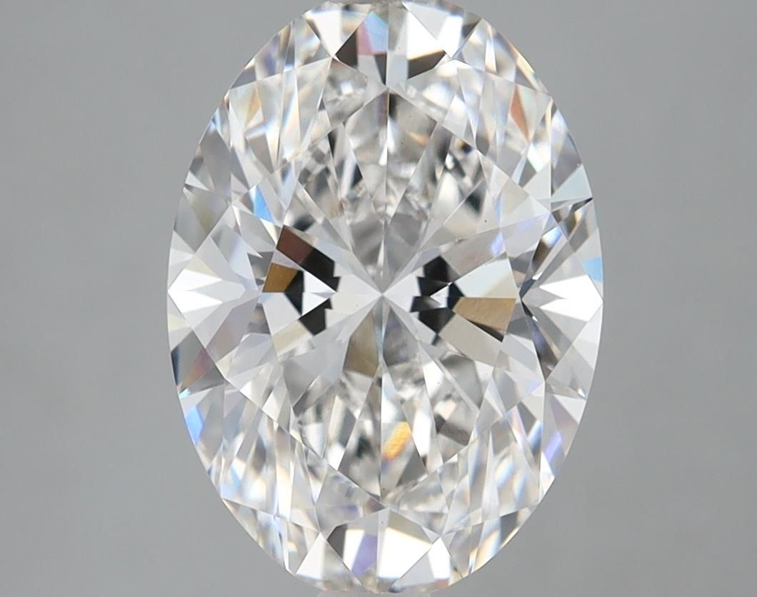3.28 ct. oval Lab Grown Diamond front image