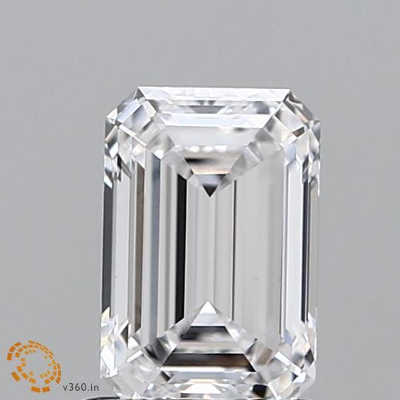 1.05 ct. emerald Lab Grown Diamond front image