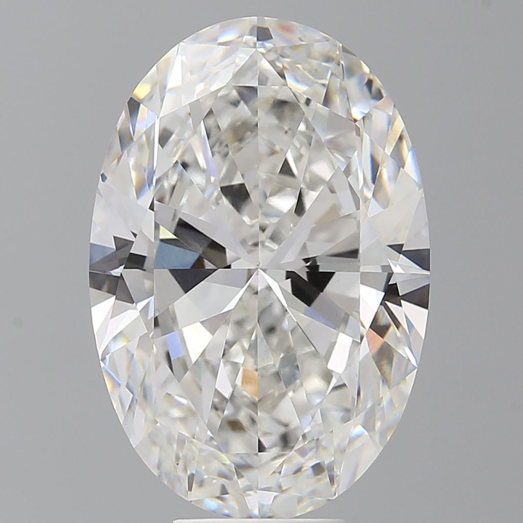 9.50 ct. oval Lab Grown Diamond front image
