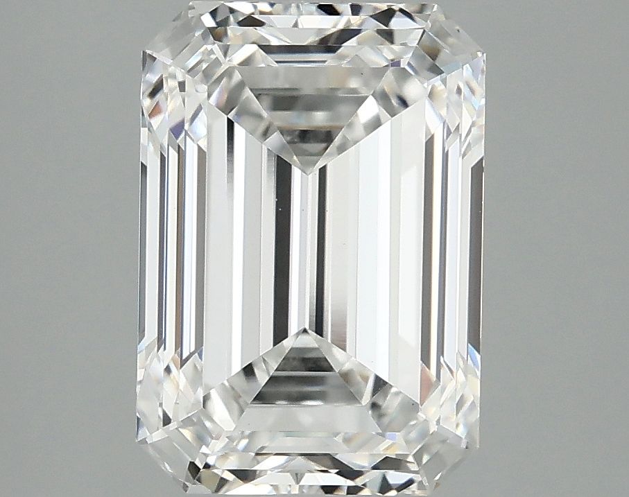 4.10 ct. emerald Lab Grown Diamond front image