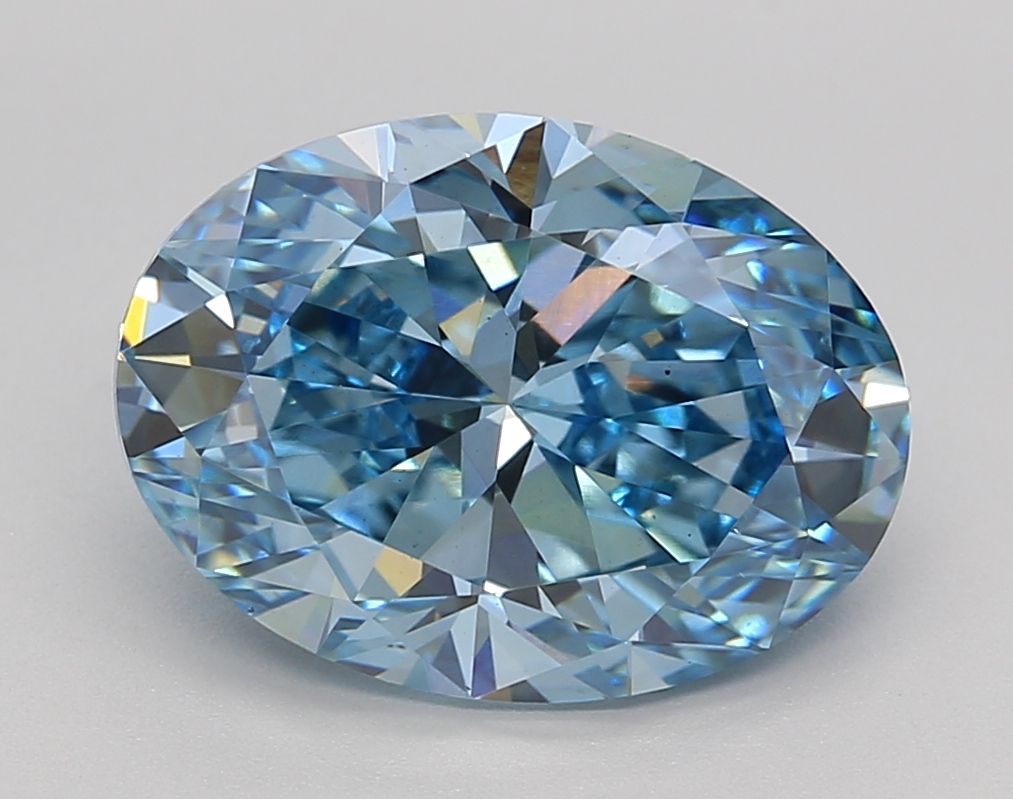 4.02 ct. oval Lab Grown Diamond front image